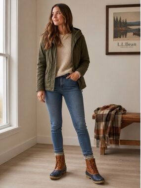 L.L. Bean Leather Duck Boots | Classic Waterproof Lace-Up Boots